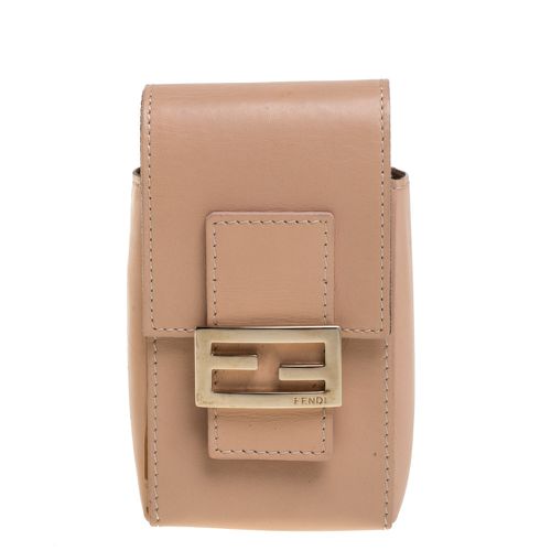 Fendi Beige Leather Cigarette Pouch - Fendi - Modalova