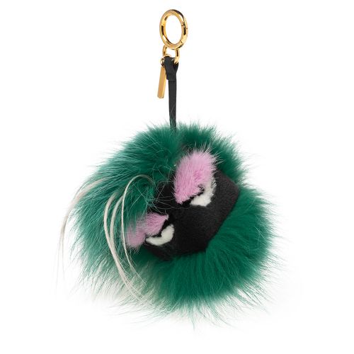 Fendi Multicolor Fur Monster Bag Charm - Fendi - Modalova