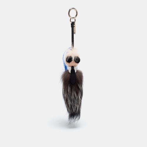 Fendi Multicolor Fur Karlito Key Ring / Bag Charm - Fendi - Modalova