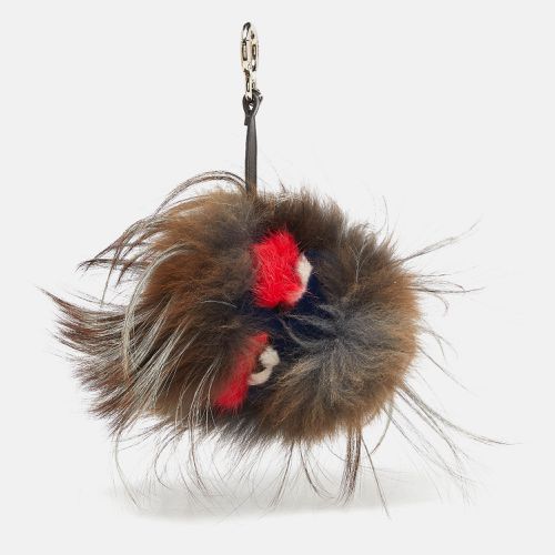 Mink Fur Flamingo Kooky Monster Bug Bag Charm - Fendi - Modalova