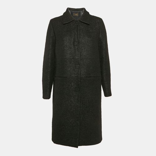 Shearling Velcro Closure Mid-Length Coat M - Fendi - Modalova