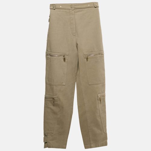 Fendi Beige Cotton Drill Cargo Pants S - Fendi - Modalova