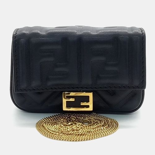 Fendi Nano Baguette bag charm and mini Crossbody bag - Fendi - Modalova