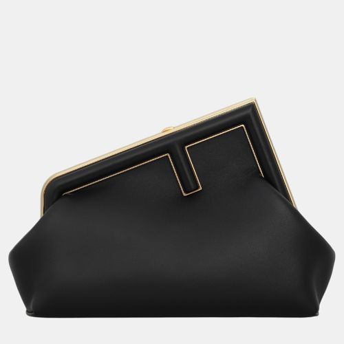 Fendi Black Leather First Bag - Fendi - Modalova