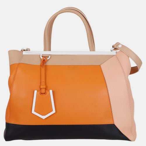 Fendi Medium Geometric 2Jours Bag - Fendi - Modalova