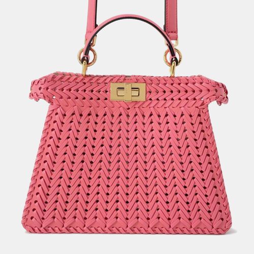 Fendi Peekaboo I See You Small Shoulder Bag - Fendi - Modalova