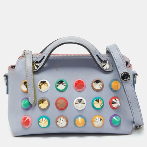 Fendi Light Purple Leather Mini Studded By The Way Satchel - Fendi - Modalova