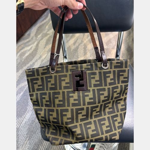 Fendi Vintage FF Zucca Small Tote Bag - Fendi - Modalova