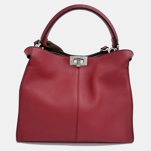 Leather Peekaboo XLite Medium Bag - Fendi - Modalova