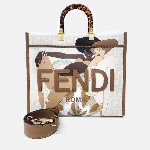 Fendi Multicolor PVC Sunshine Tote And Shoulder Bag - Fendi - Modalova