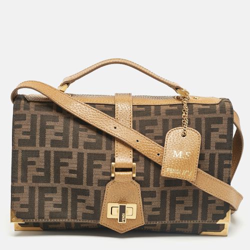 Fendi Tan/Brown Zucca Canvas Classico No.1 Top Handle Bag - Fendi - Modalova