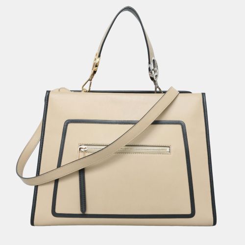 Fendi Light Brown, Black Runaway Tote Bag - Fendi - Modalova