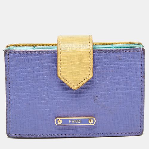 Leather Gusset Card Holder - Fendi - Modalova