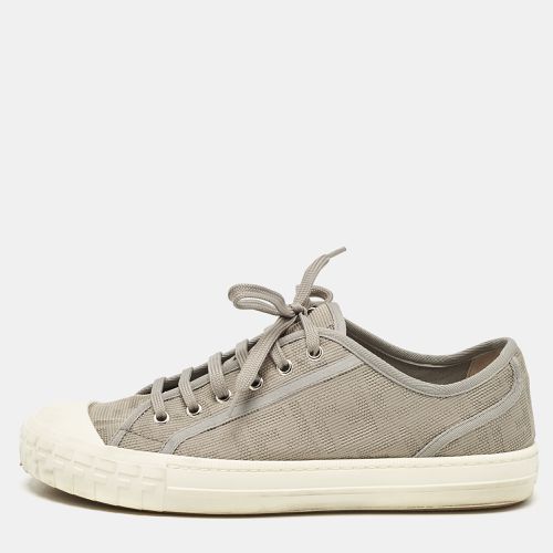 FF Canvas Domino Lace Up Sneakers Size 42 - Fendi - Modalova