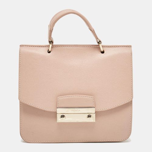 Furla Pink Leather Metropolis Top Handle Bag - Furla - Modalova