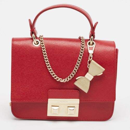 Furla Red Leather Metropolis Top Handle Bag - Furla - Modalova