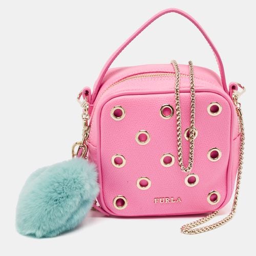 Furla Pink Leather Mini Yo-Yo Crossbody Bag - Furla - Modalova