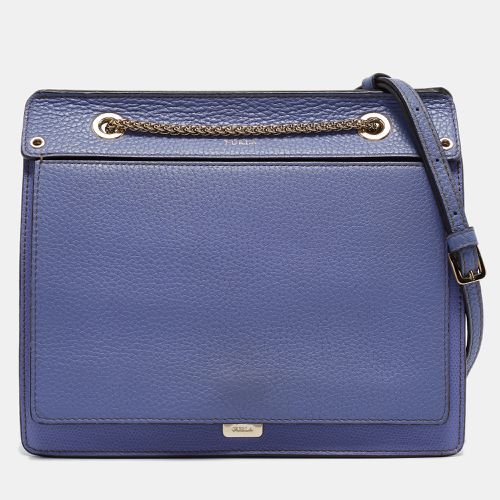 Furla Blue/Purple Leather Like Crossbody Bag - Furla - Modalova