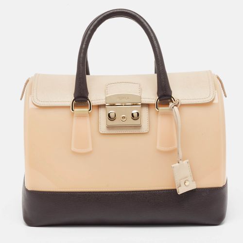 Furla Multicolor Leather and Rubber Candy Flap Satchel - Furla - Modalova