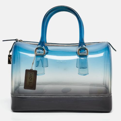 Furla Ombre Blue Rubber Candy Satchel - Furla - Modalova