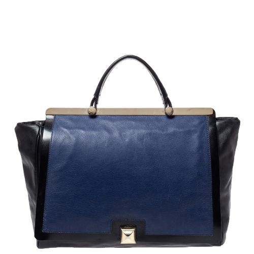 Blue Leather Cortina Top Handle Bag - Furla - Modalova