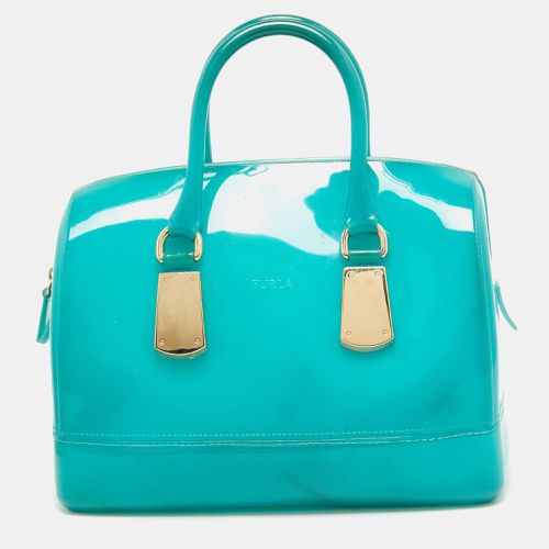 Furla Green Rubber Candy Satchel - Furla - Modalova