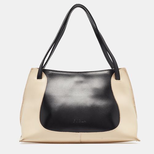 Furla Black/Cream Leather Bag - Furla - Modalova