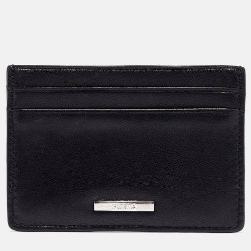 Furla Black Leather Card Holder - Furla - Modalova