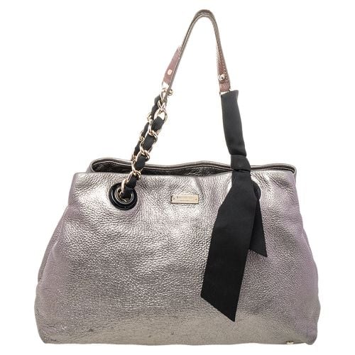 Kate Spade Silver Leather Shoulder Bag - Kate Spade - Modalova