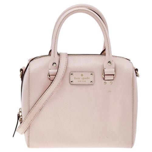 Kate Spade Pink Leather Wellesley Alessa Satchel - Kate Spade - Modalova