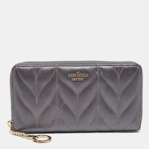 Briar Lane Quilted Leather Neda Zip Around Wallet - Kate Spade - Modalova