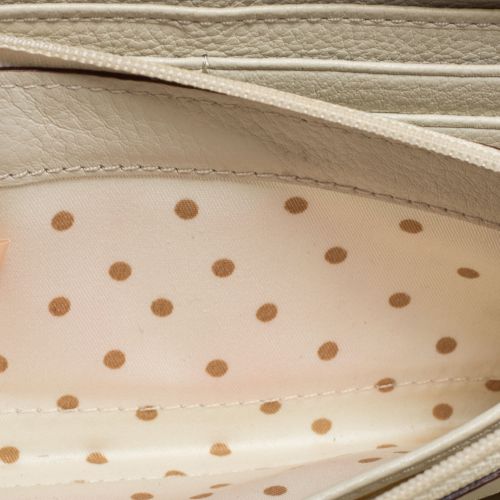 Leather Zip Around Wallet - Kate Spade - Modalova