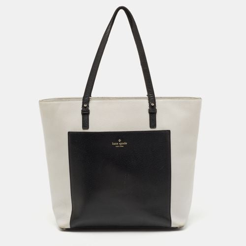 Kate Spade Grey/Black Leather Street Sadie Tote - Kate Spade - Modalova