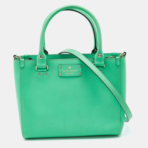 Kate Spade Green Leather Wellesley Quinn Tote - Kate Spade - Modalova