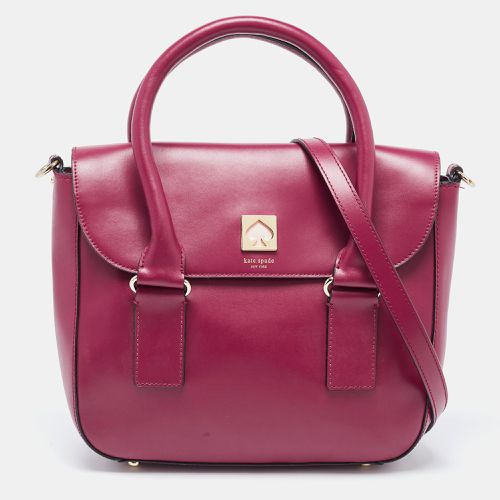 Kate Spade Fuchsia Leather Satchel - Kate Spade - Modalova