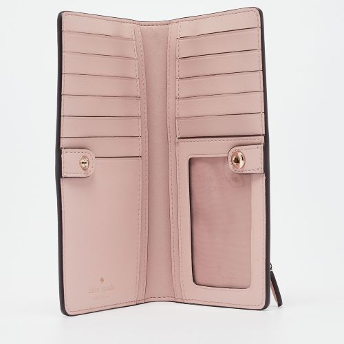 Kate Spade Pink Leather Long Wallet - Kate Spade - Modalova