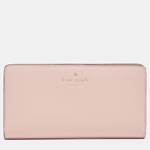 Kate Spade Pink Leather Bifold Wallet - Kate Spade - Modalova