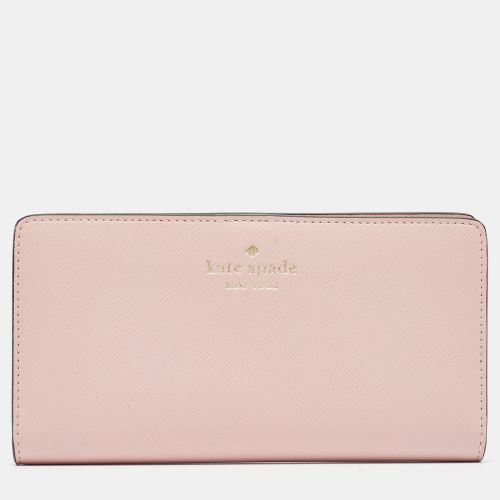 Kate Spade Pink Leather Long Wallet - Kate Spade - Modalova