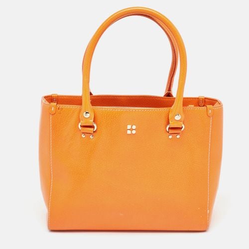 Kate Spade Orange Leather Middle Zip Tote - Kate Spade - Modalova