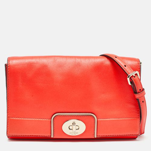 Kate Spade Neon Orange Leather Hampton Road Juliana Crossbody Bag - Kate Spade - Modalova