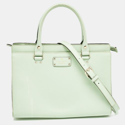 Kate Spade Mint Mojito Leather Wellesley Satchel - Kate Spade - Modalova