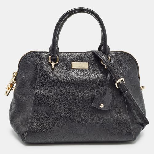 Kate Spade Black Leather Zip Satchel - Kate Spade - Modalova