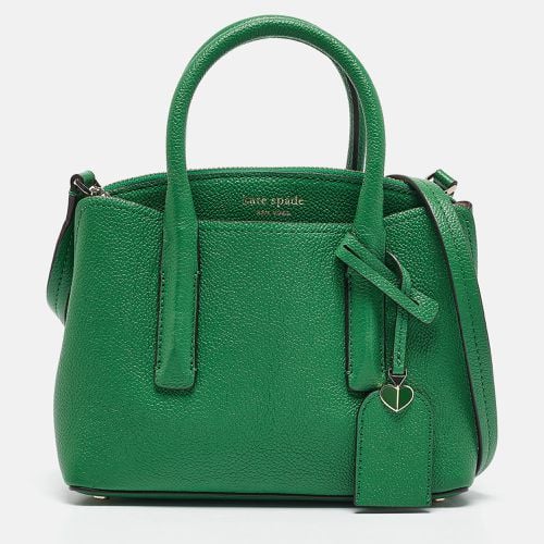 Kate Spade Green Leather Margaux Mini Satchel - Kate Spade - Modalova