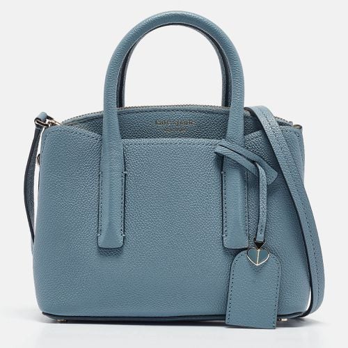 Kate Spade Light Blue Leather Margaux Mini Satchel - Kate Spade - Modalova