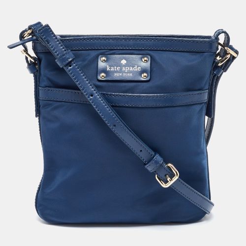 Kate Spade Blue Nylon and Leather Crossbody Bag - Kate Spade - Modalova