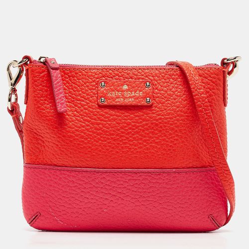 Kate Spade Pink/Orange Leather New York Grove Park Crossbody Bag - Kate Spade - Modalova