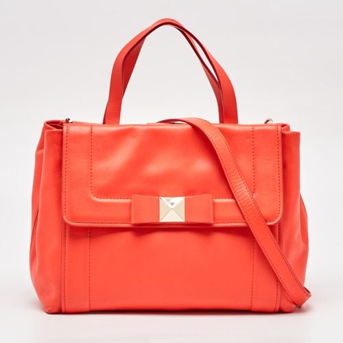 Kate Spade Orange Leather Bow Terrace Bradshaw Tote - Kate Spade - Modalova