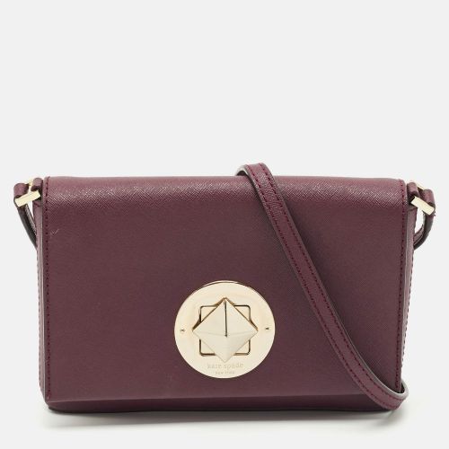 Kate Spade Burgundy Saffiano Leather Newbury Lane Sally Crossbody Bag - Kate Spade - Modalova