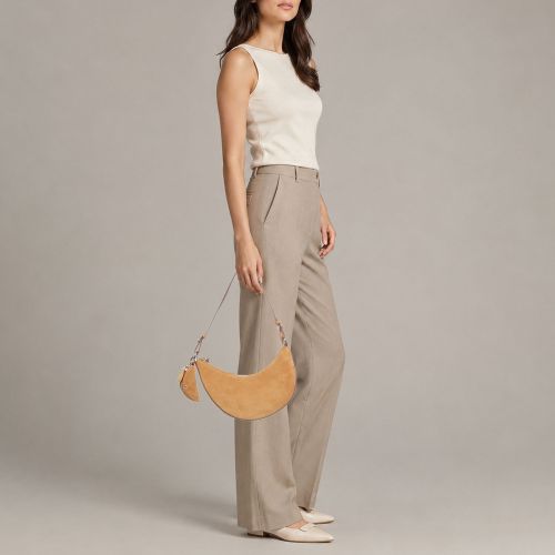 Kate Spade Duo Brown Suede Hobo - Kate Spade - Modalova