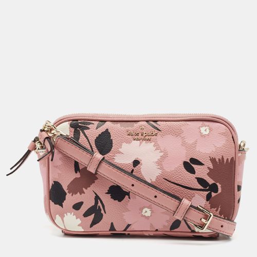 Old Rose Leather Briar Lane Gala Floral Kendall Crossbody Bag - Kate Spade - Modalova